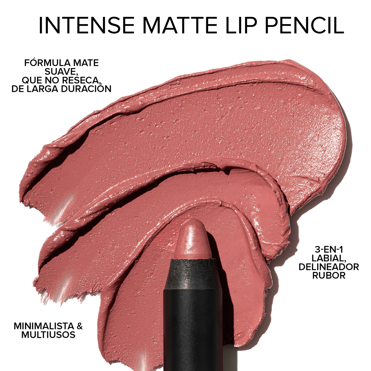 INTENSE MATTE LIP+CHEEK PENCIL (LÁPIZ PARA LABIOS Y MEJILLAS)